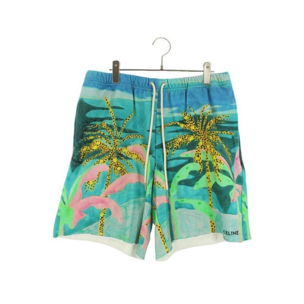 Celine 2z037823m All-Over Pattern Sweatshirt Shor… - image 1